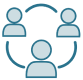 Connect to others icon